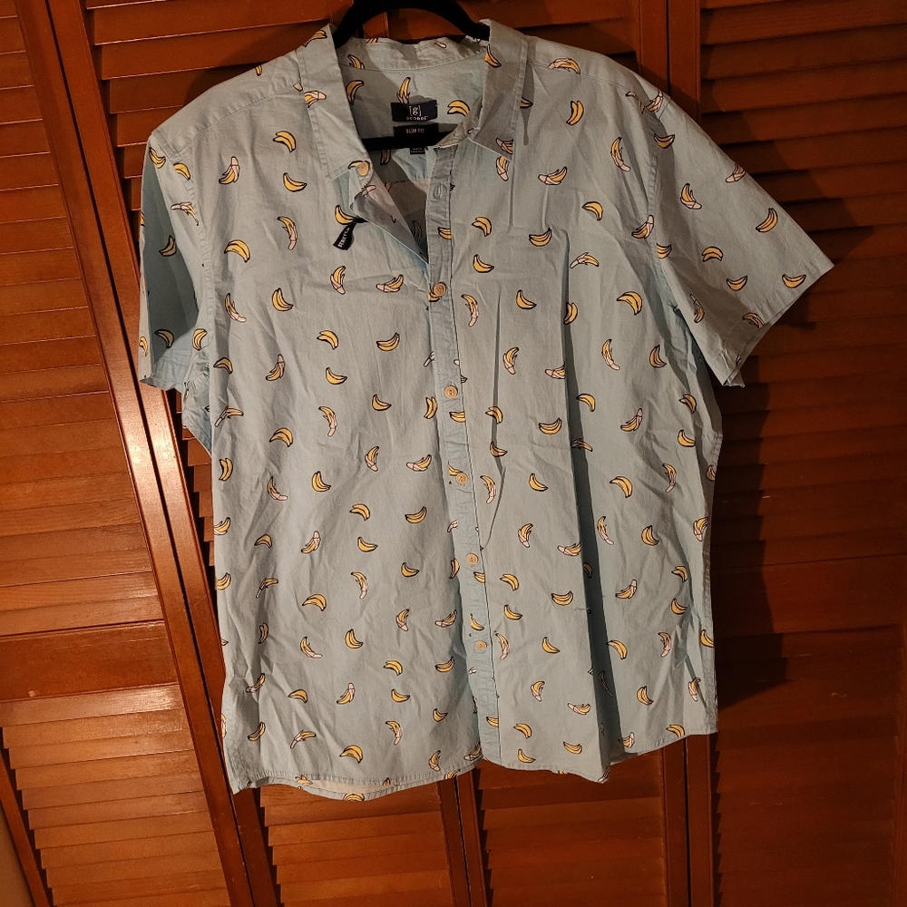 Banana slim fit button down